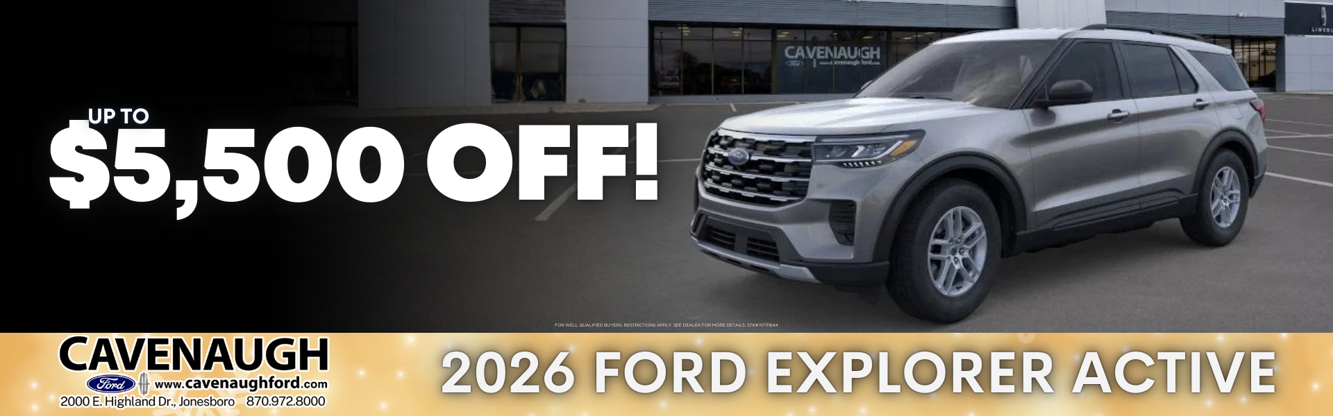 2026 FORD EXPLORER ACTIVE